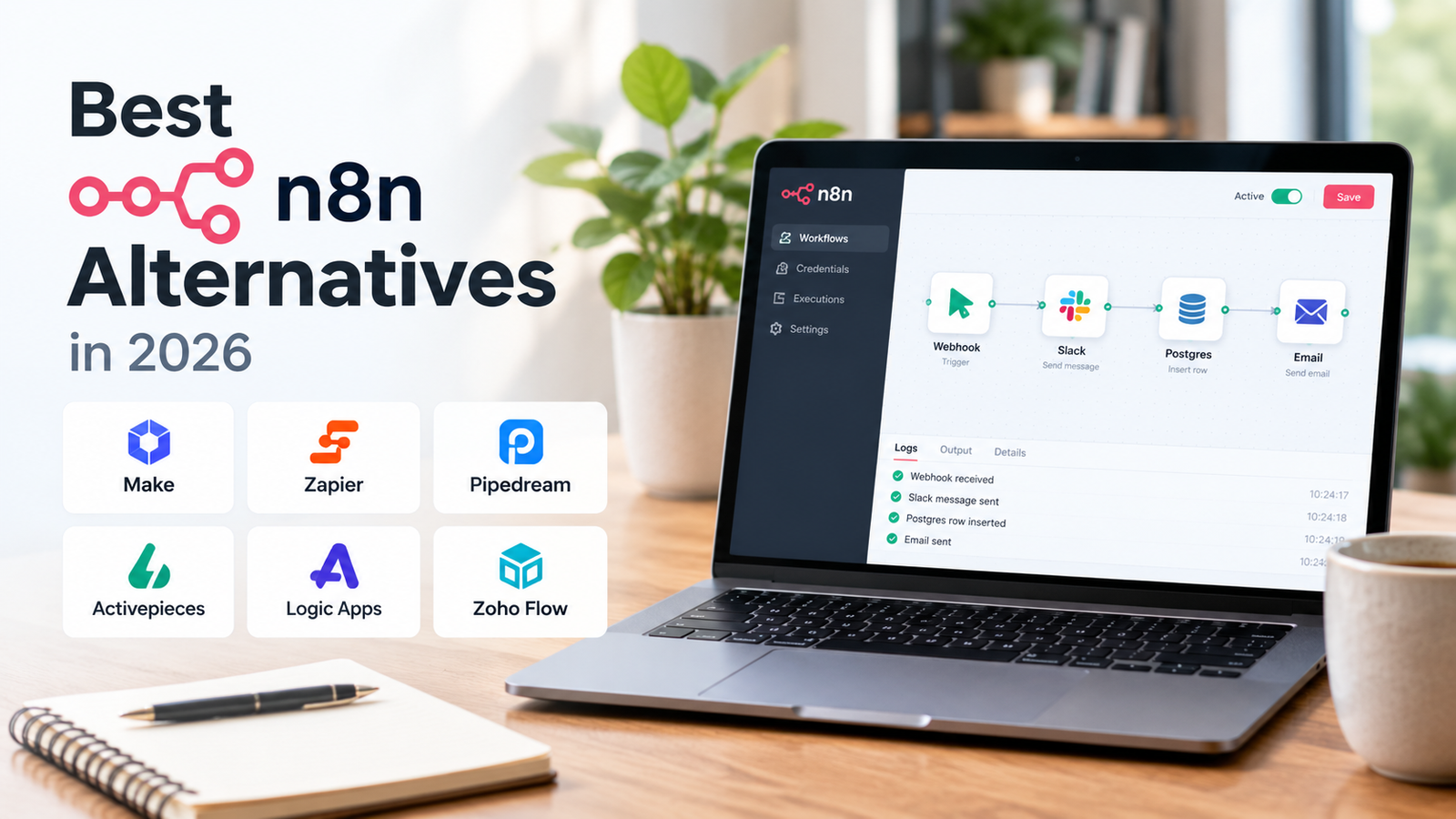 Best n8n alternatives in 2026