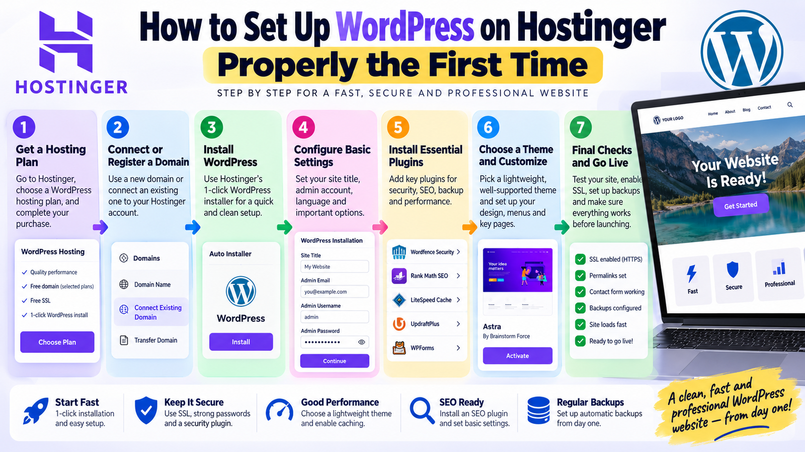 WordPress on Hostinger